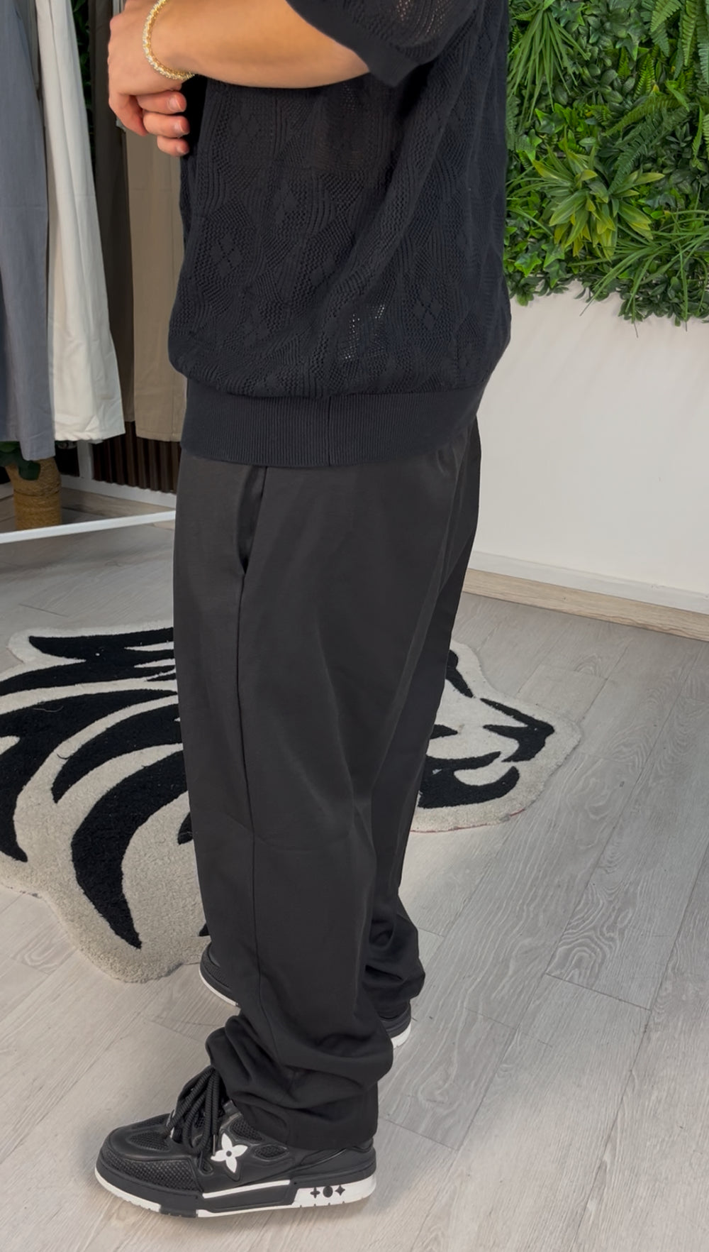 PANTALONE CLASSY BAGGY NERO