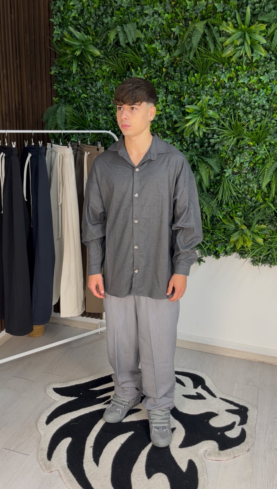 CAMICIA ELEGANT OVER GRIGIA