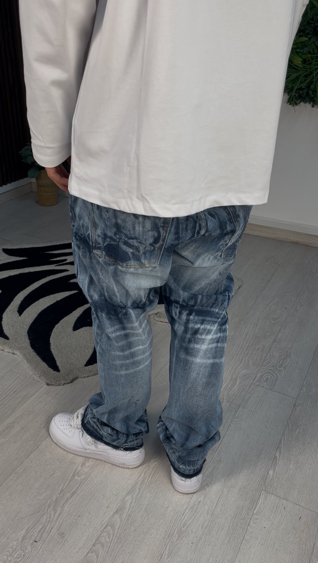 JEANS FLARE BLUE