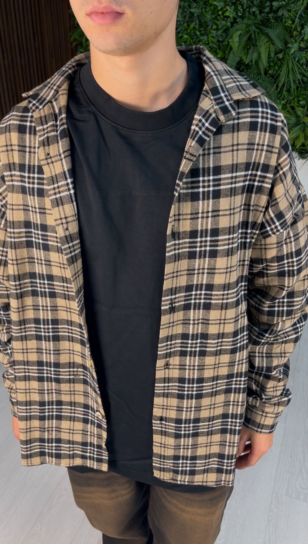 CAMICIA WEST MARRONE