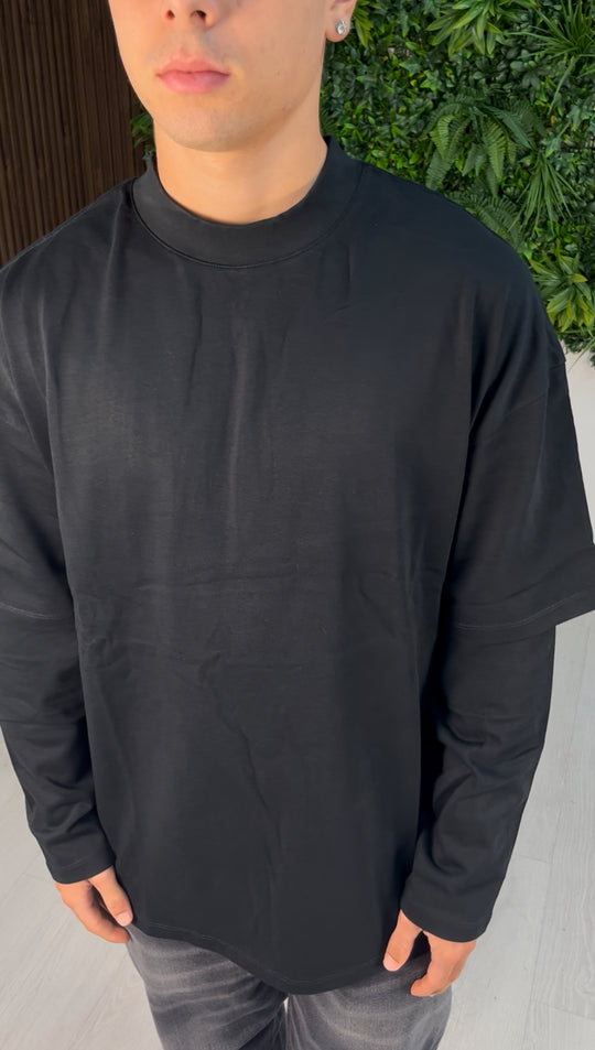 LONGSLEEVE DOUBLE NERA