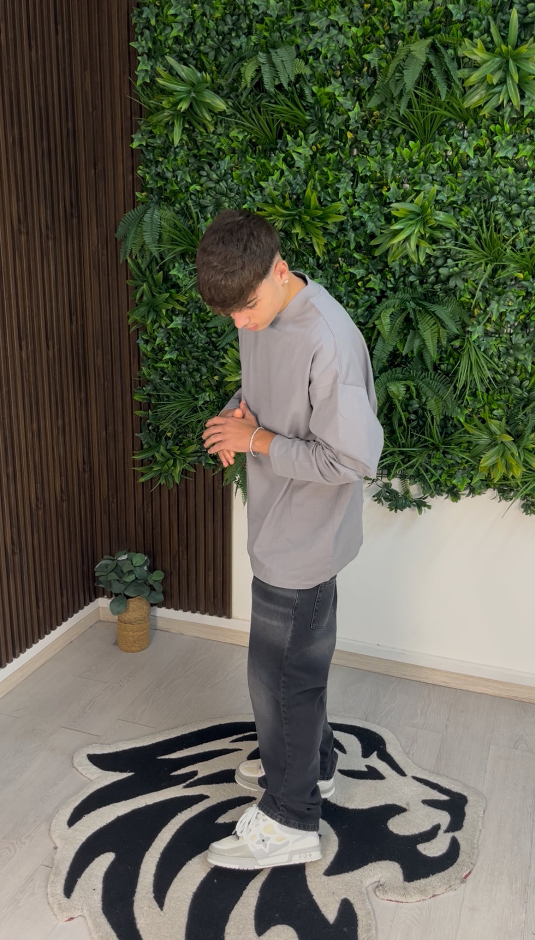 LONGSLEEVE DOUBLE GRIGIA