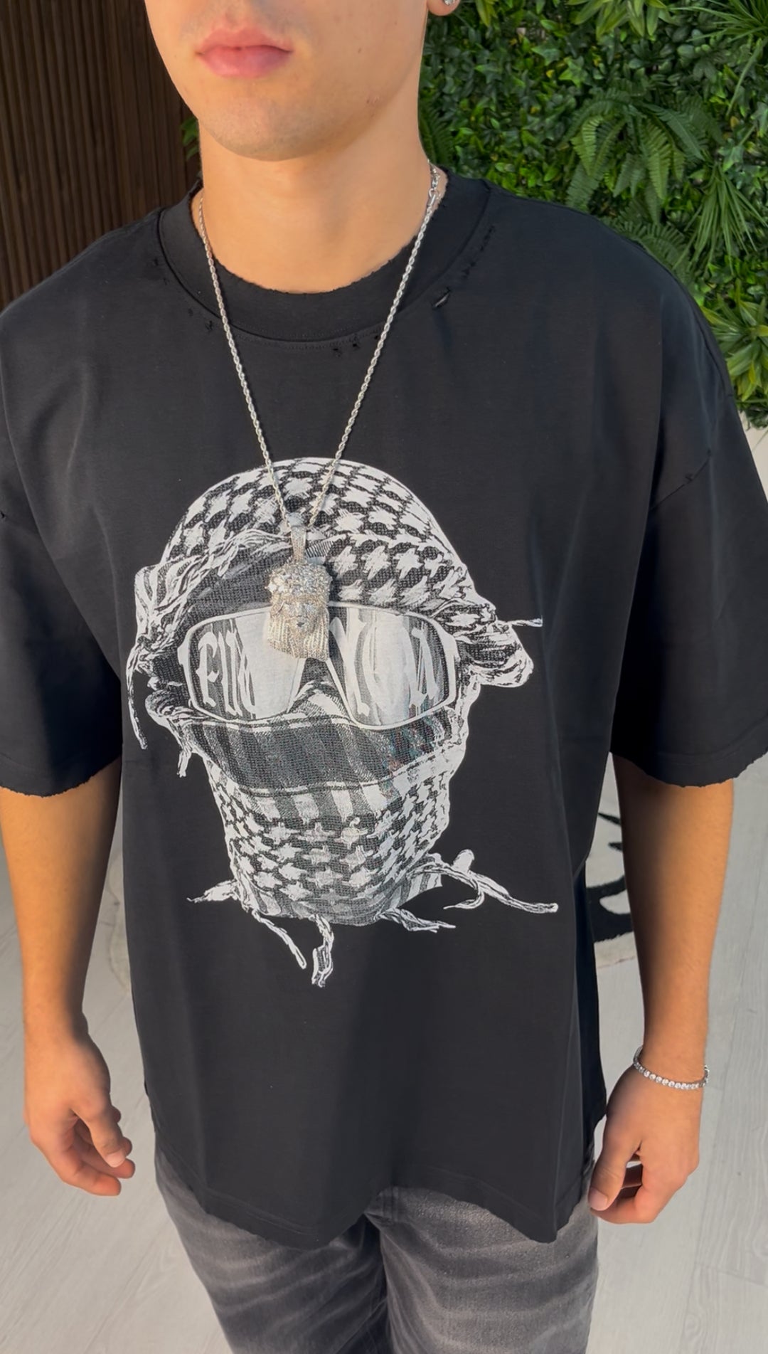 T-SHIRT BANDIT NERA