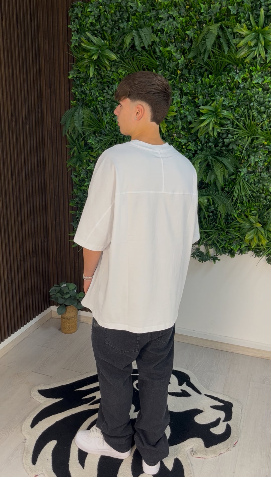 JEANS BAGGY CON STRASS