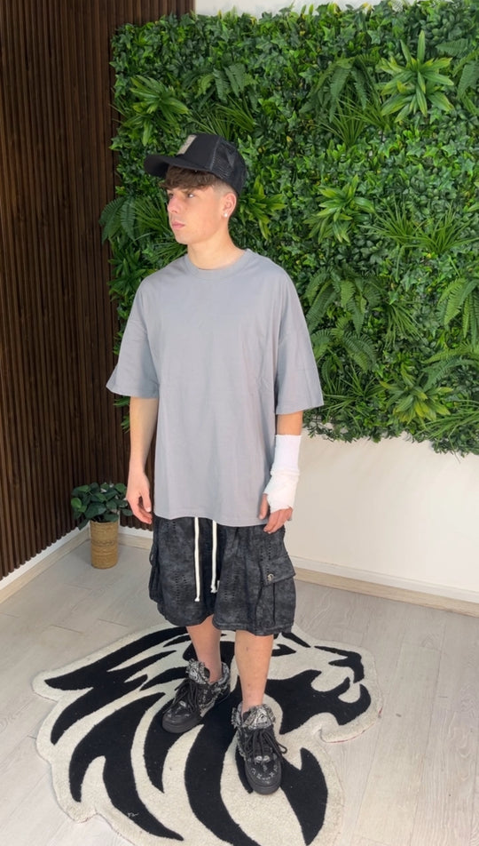 T-SHIRT LIMITED OVER GRIGIA