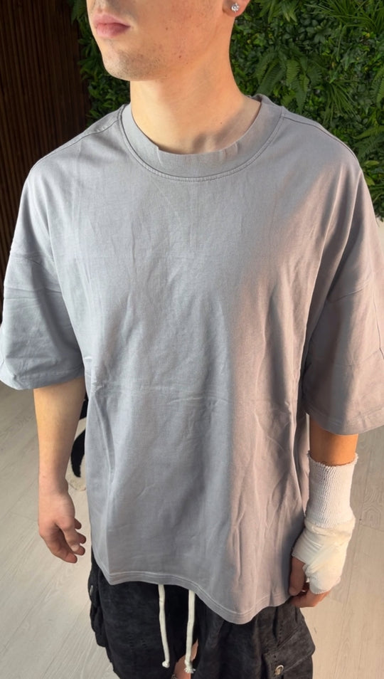 T-SHIRT LIMITED OVER GRIGIA