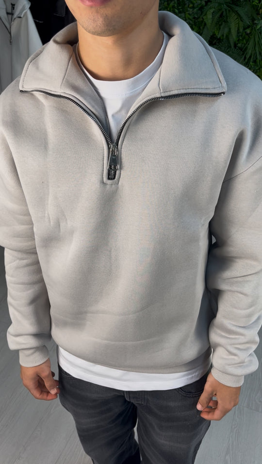 FELPA COLLO ALTO GHIACCIO
