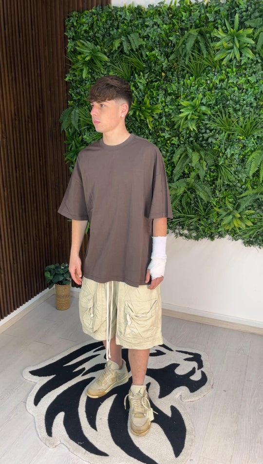 T-SHIRT LIMITED OVER BROWN
