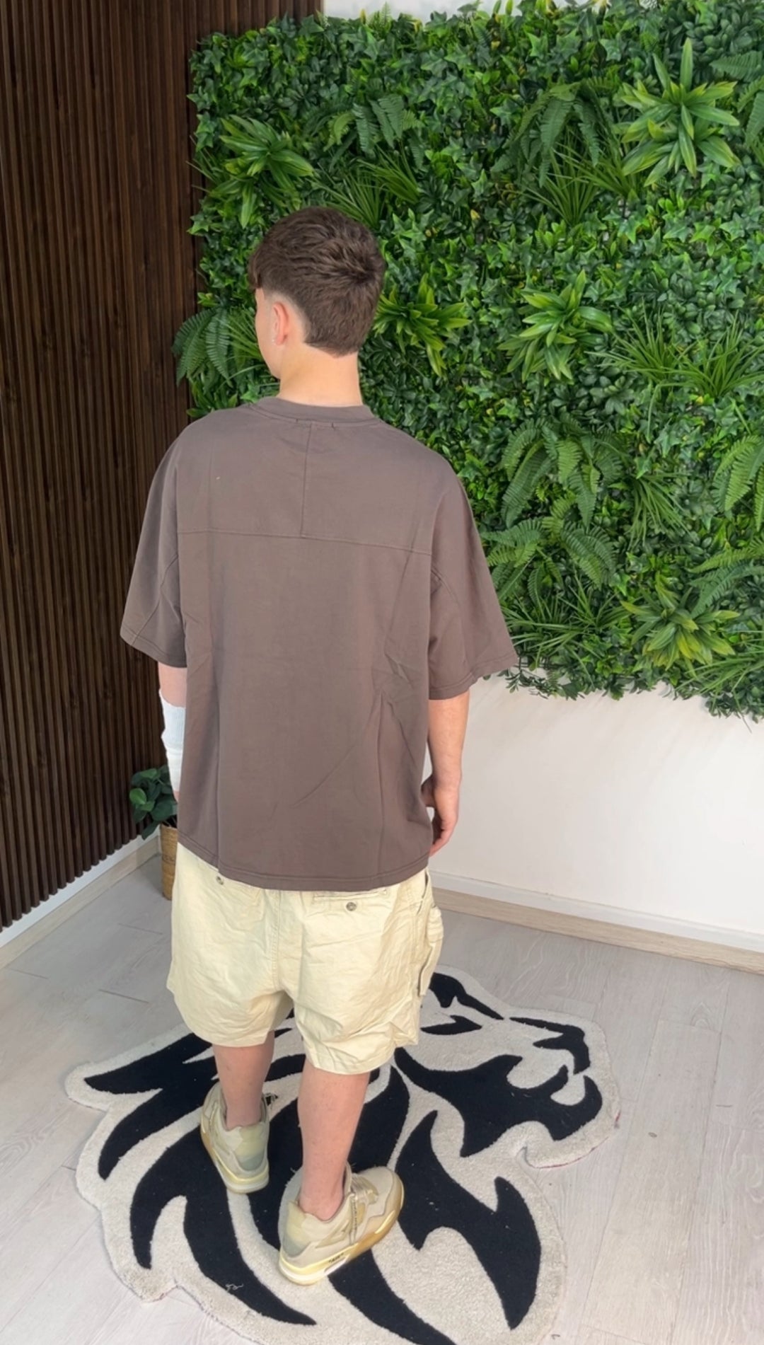 T-SHIRT LIMITED OVER BROWN