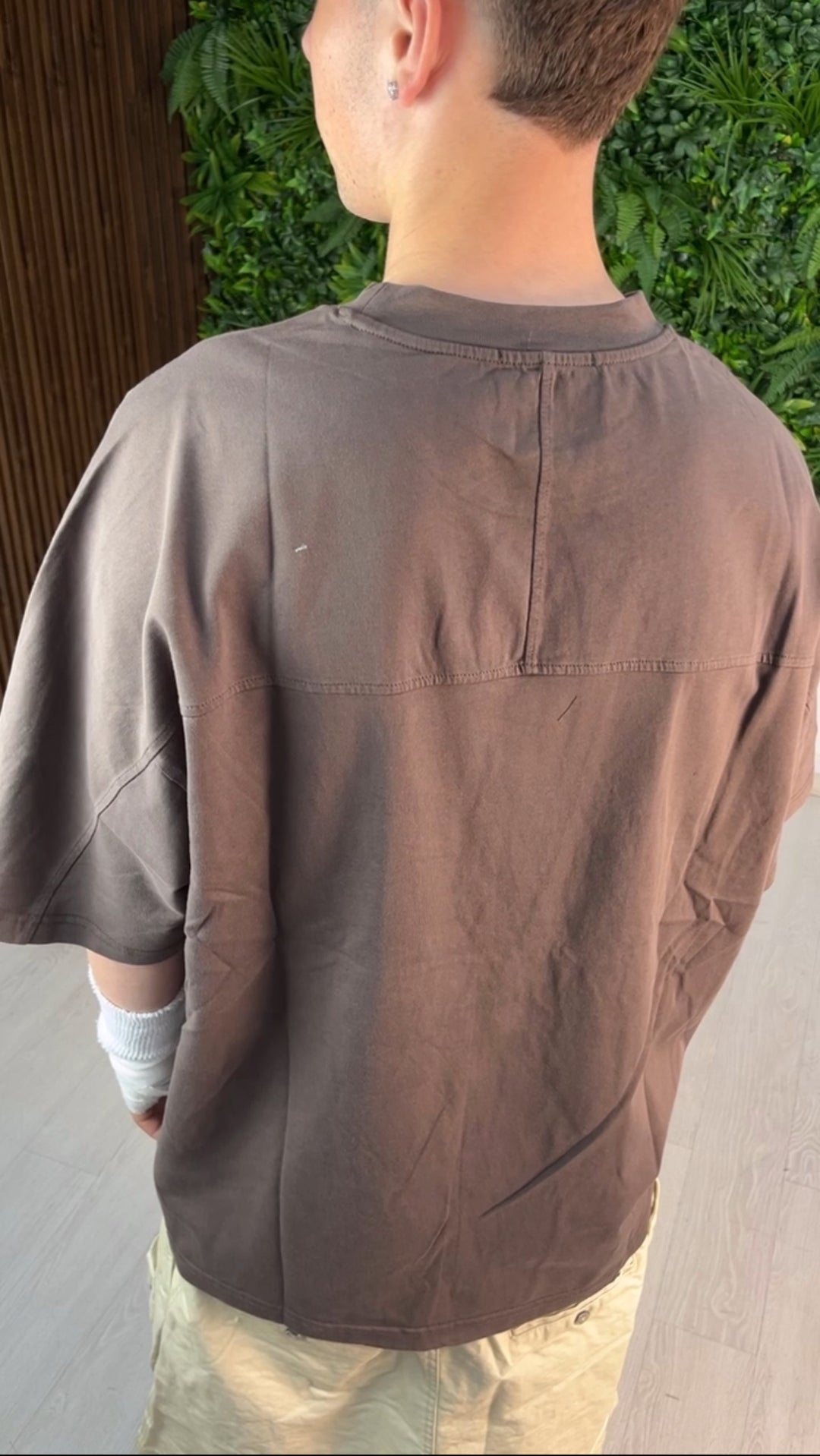 T-SHIRT LIMITED OVER BROWN