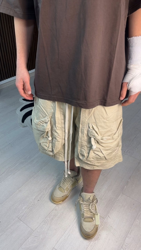 FRONT CARGO CORTO BEIGE