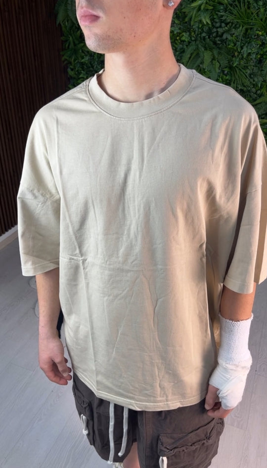 T-SHIRT LIMITED OVER BEIGE