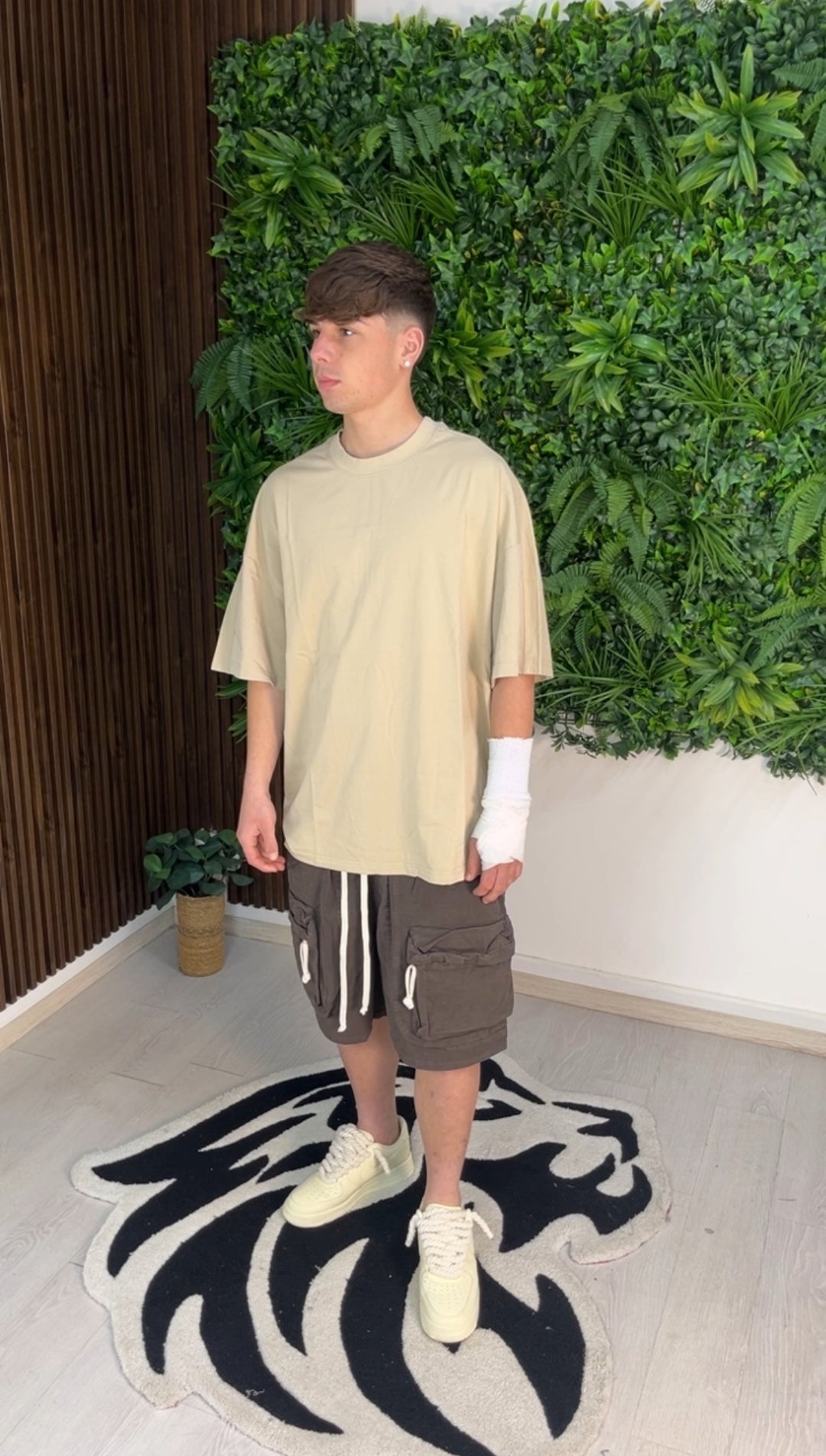 FRONT CARGO CORTO BROWN