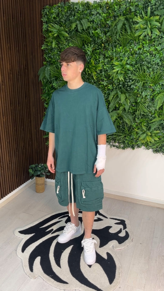FRONT CARGO CORTO VERDE GUCCI