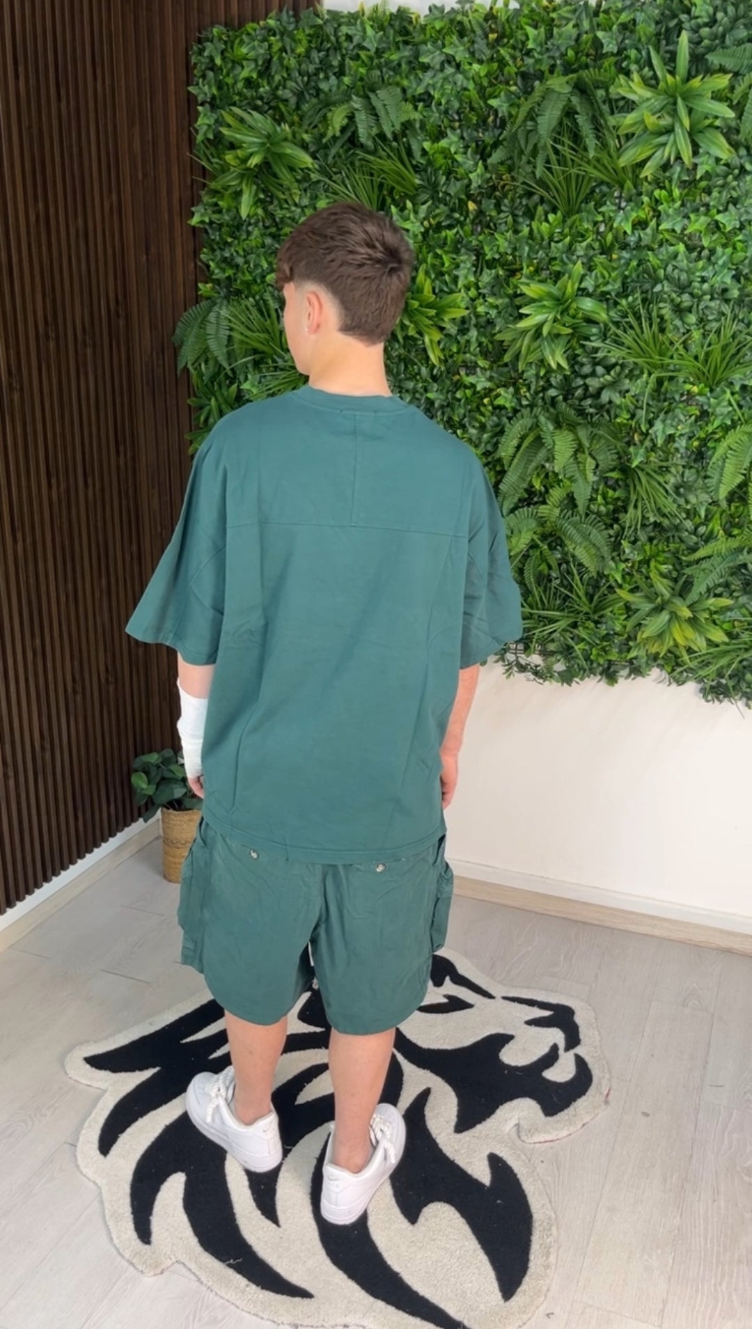 T-SHIRT LIMITED OVER VERDE GUCCI