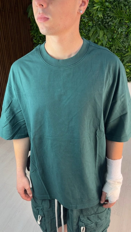 T-SHIRT LIMITED OVER VERDE GUCCI