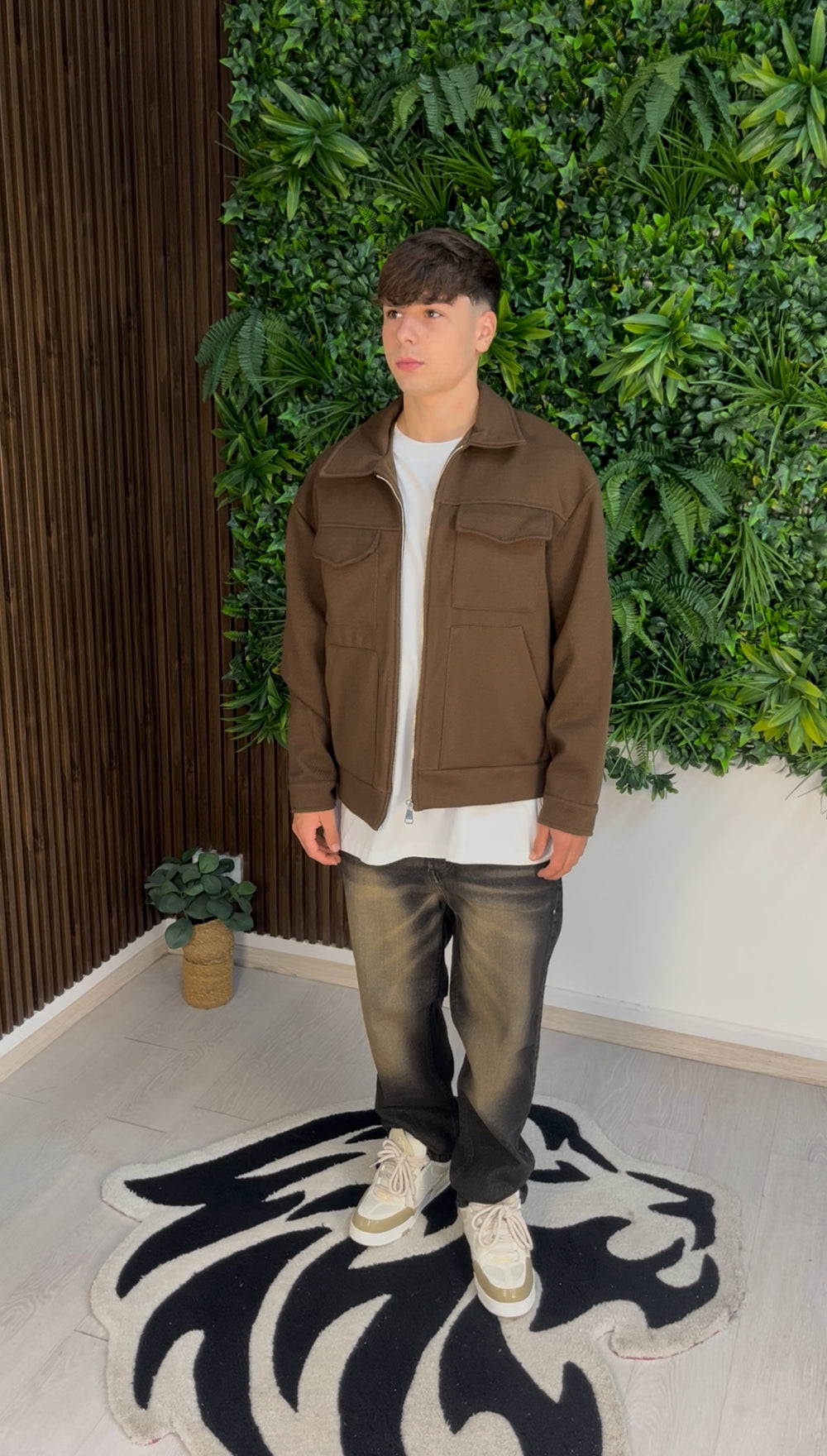 GIACCA VELVETTE BROWN