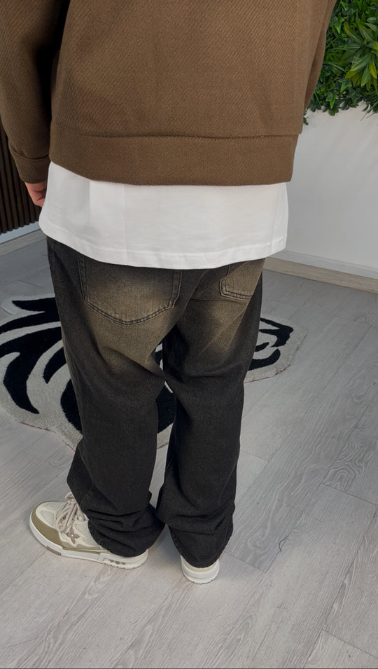 JEANS BAGGY BROWN
