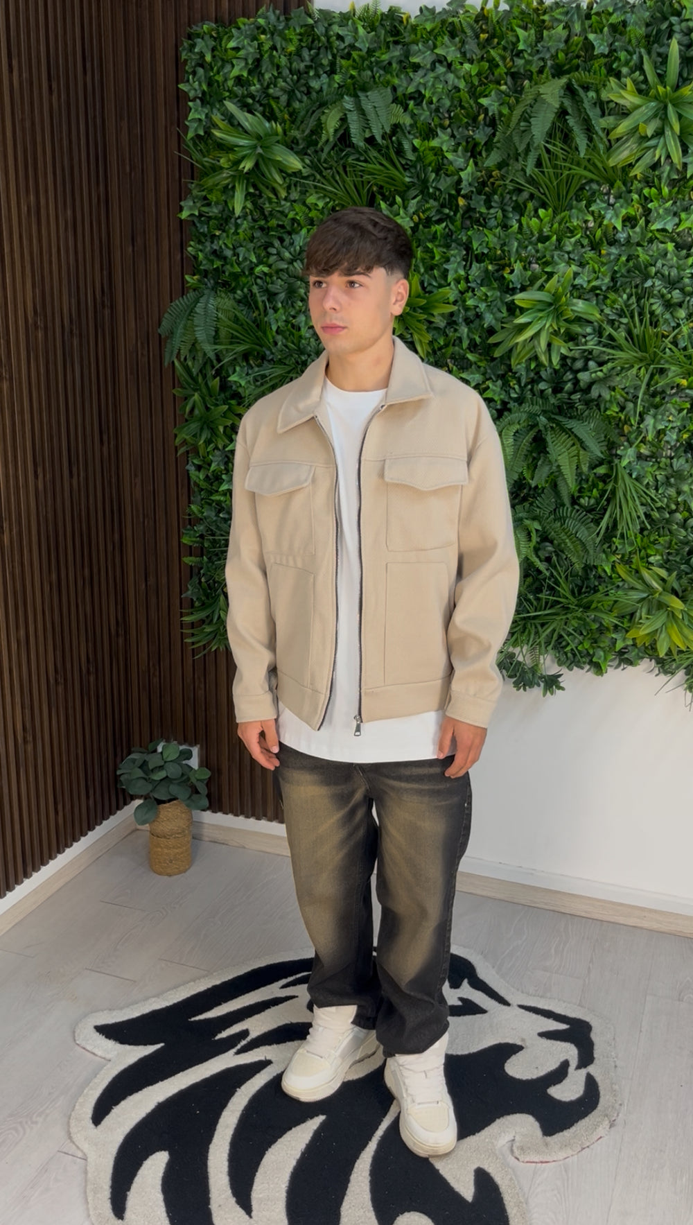 GIACCA VELVETTE BEIGE