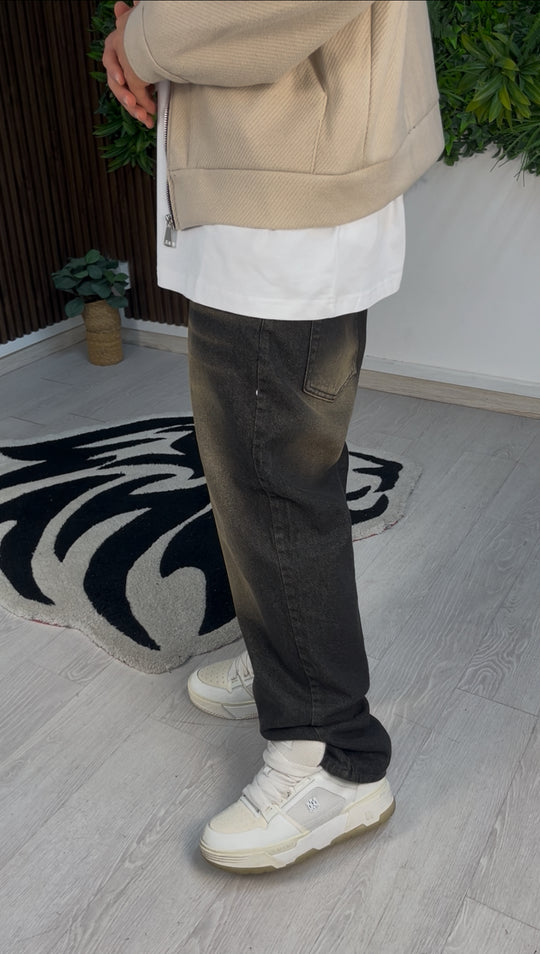 JEANS BAGGY BROWN