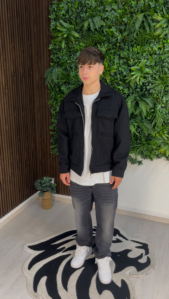 JEANS BAGGY BLACK