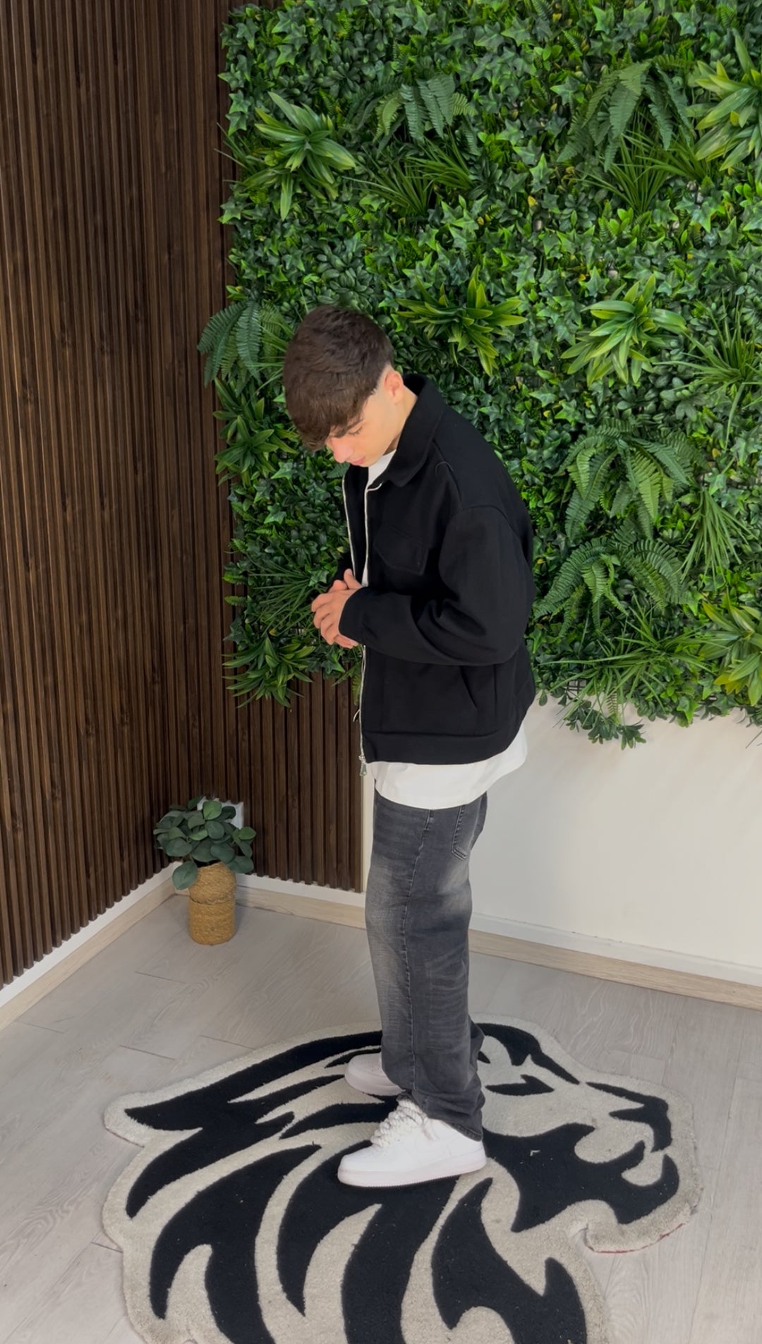 JEANS BAGGY BLACK
