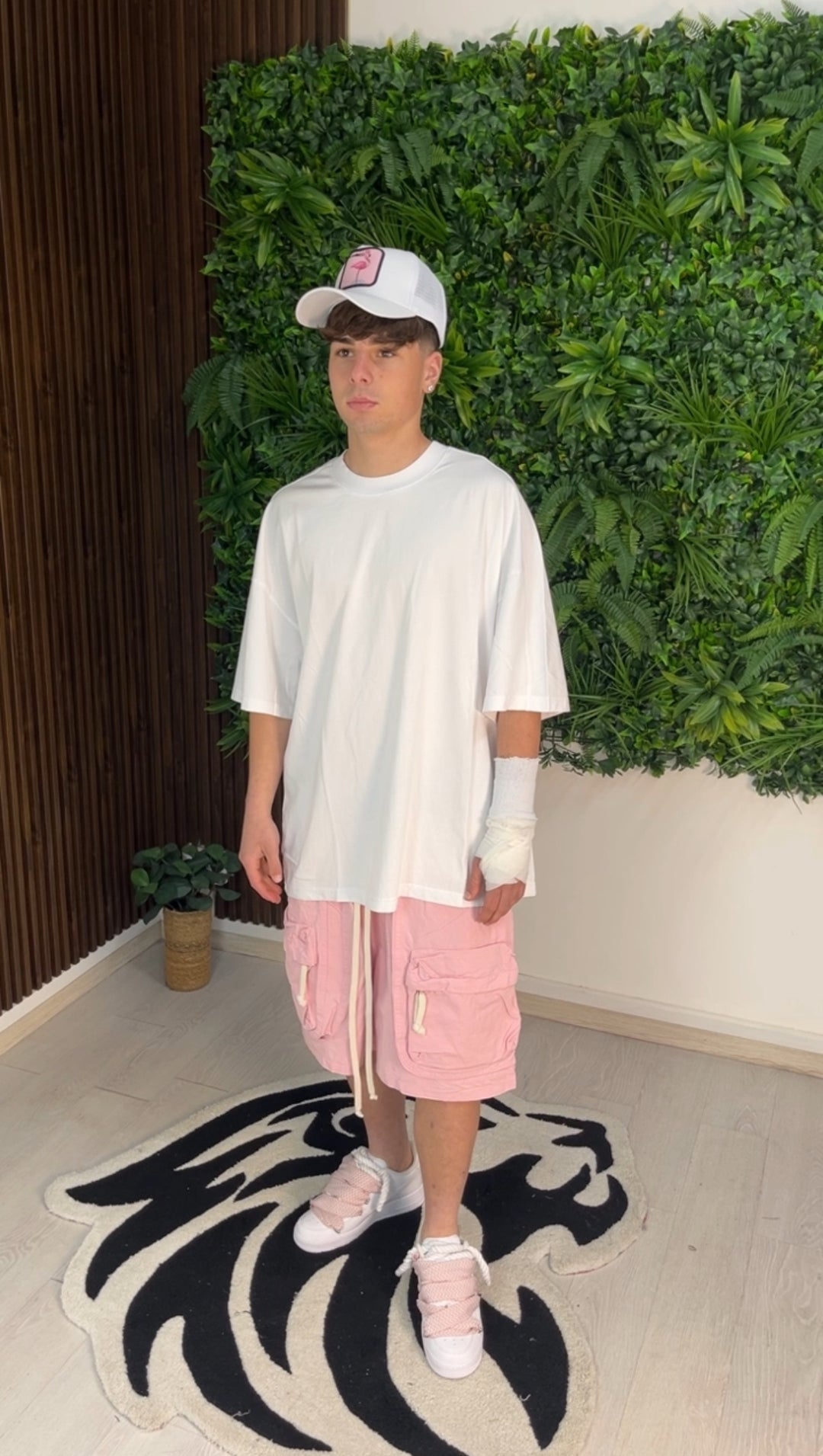 CAPPELLO FLAMINGO BIANCO