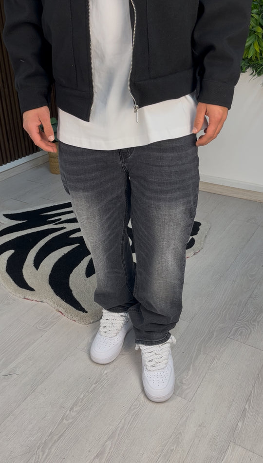 JEANS BAGGY BLACK