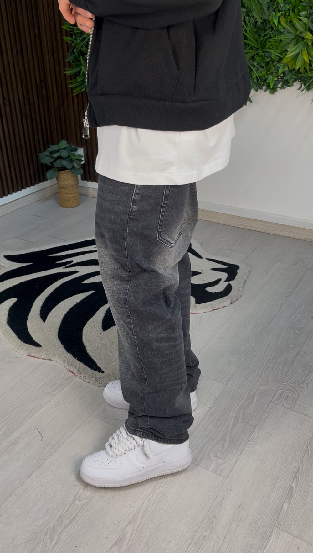 JEANS BAGGY BLACK