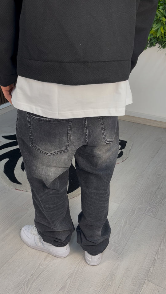 JEANS BAGGY BLACK