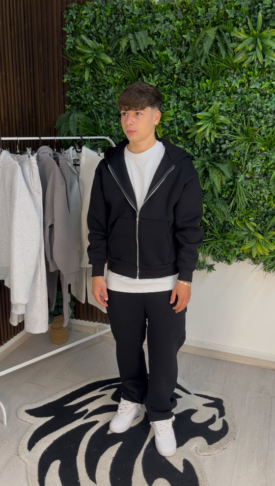 TRACKSUIT FULL ZIP NERA