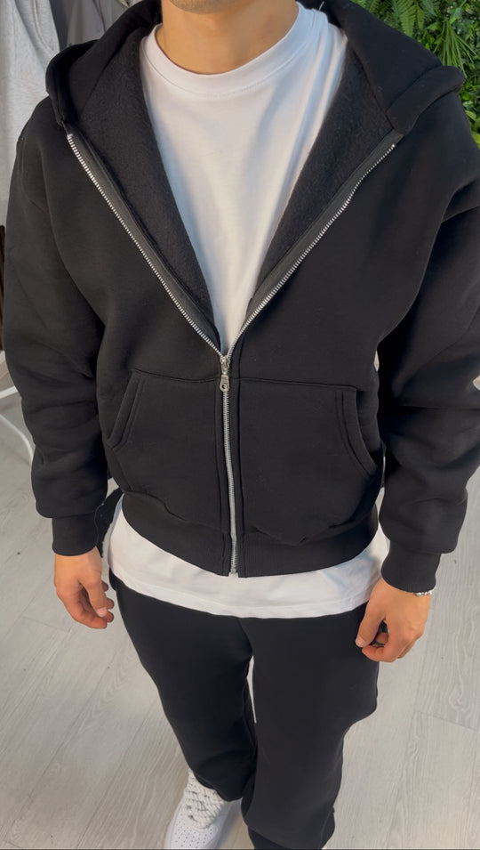 TRACKSUIT FULL ZIP NERA