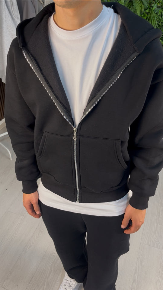 TRACKSUIT FULL ZIP NERA