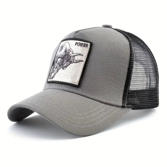 CAPPELLO POWER GRIGIO/NERO