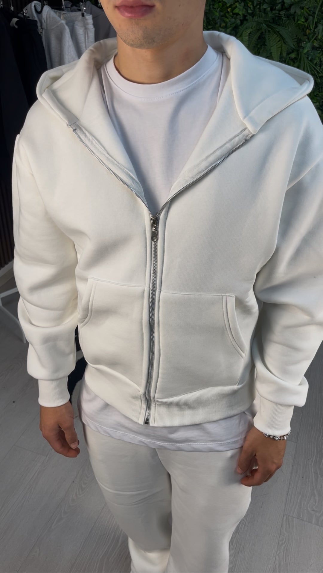 TRACKSUIT FULL ZIP BIANCA