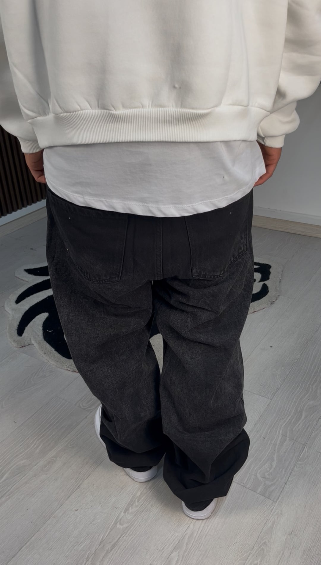 JEANS SUPER BAGGY BLACK