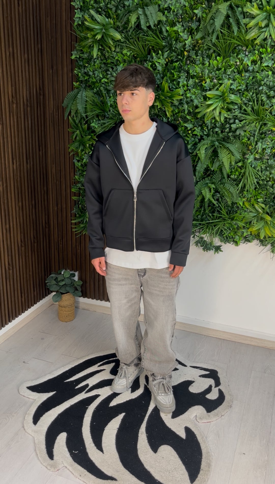 JEANS SUPER BAGGY GREY