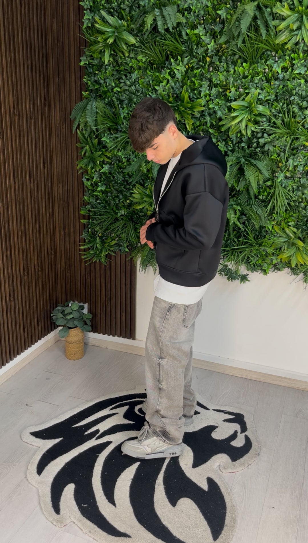 JEANS SUPER BAGGY GREY