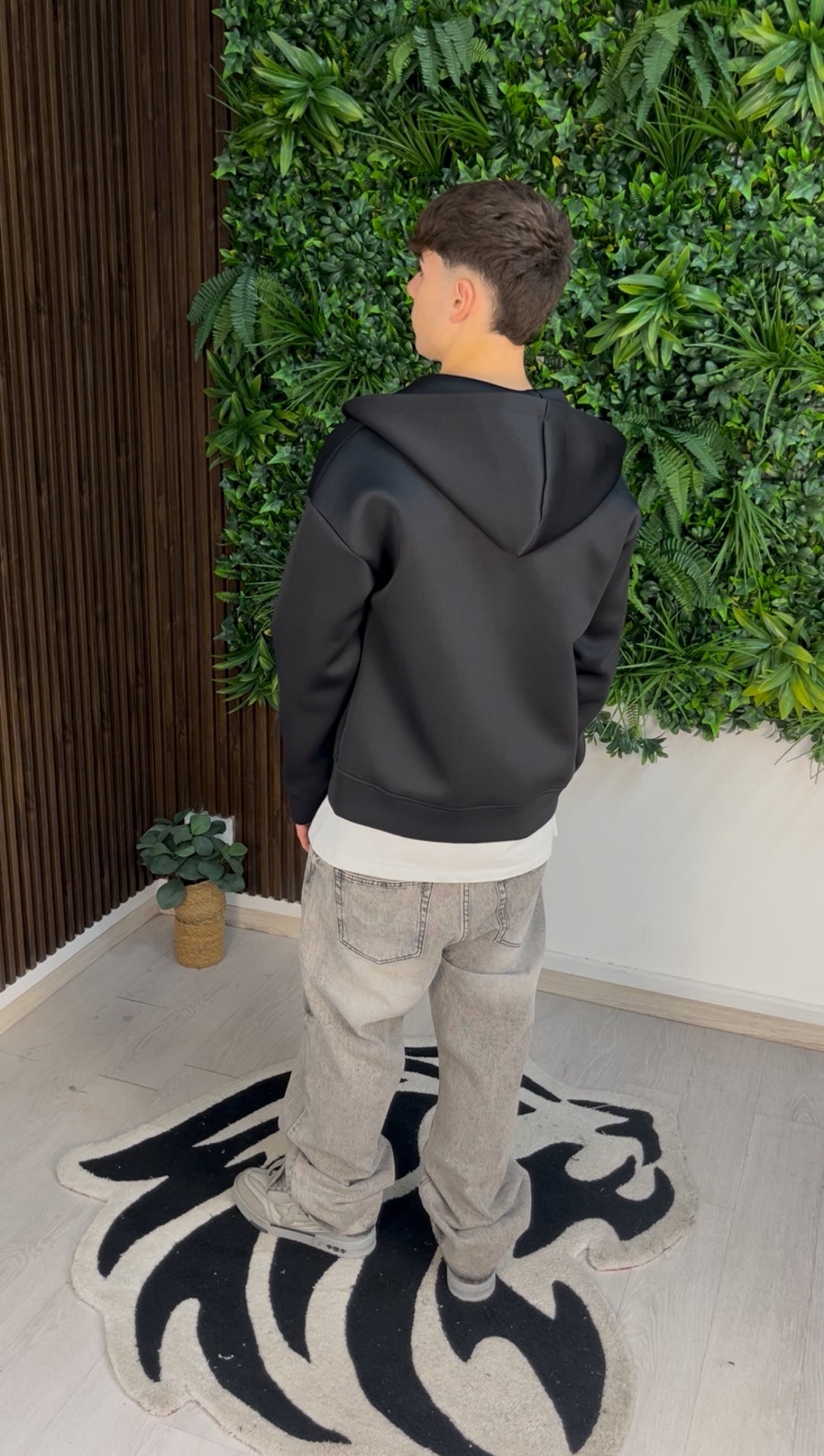 JEANS SUPER BAGGY GREY
