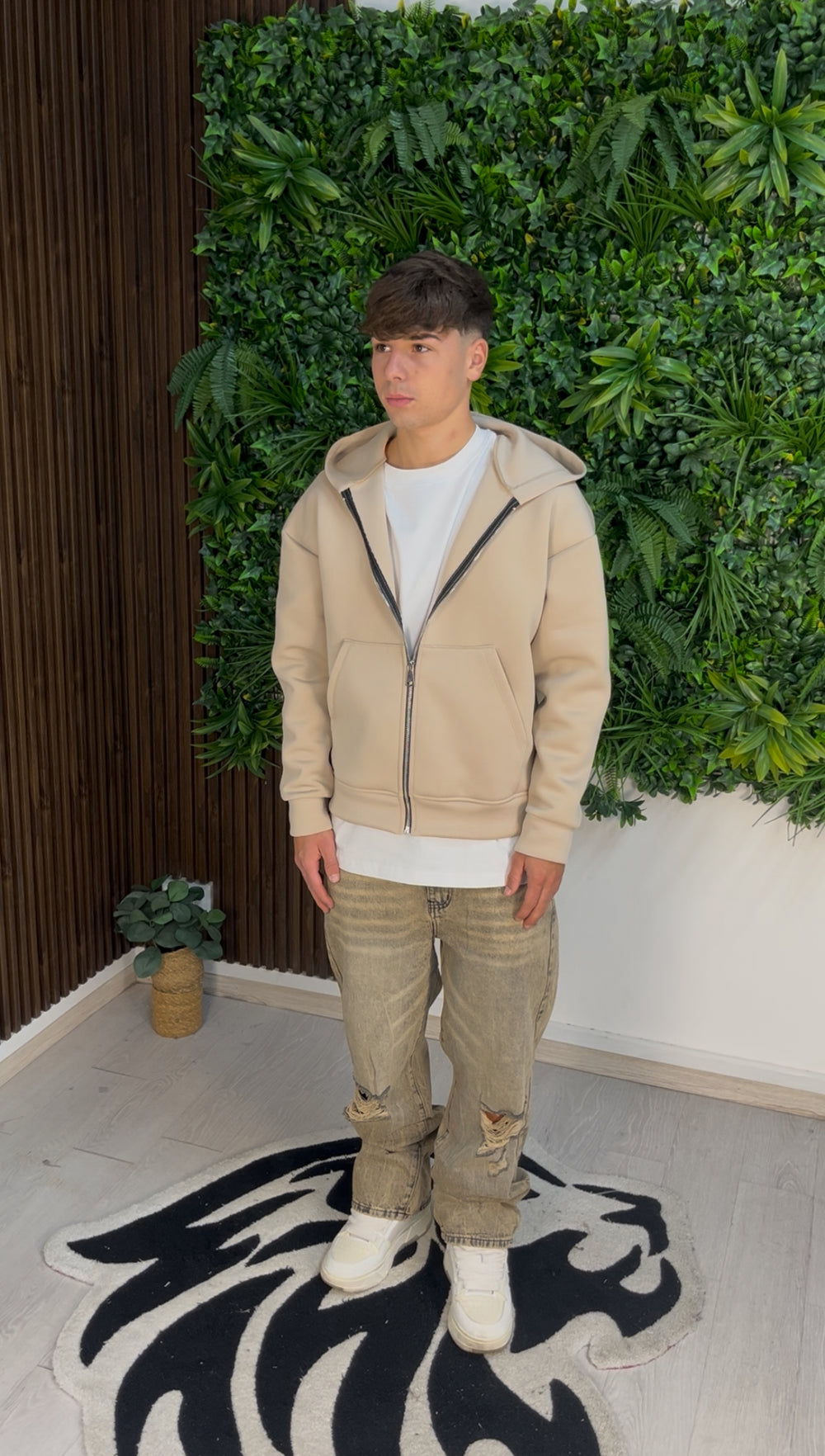 FELPA SCUBA BEIGE