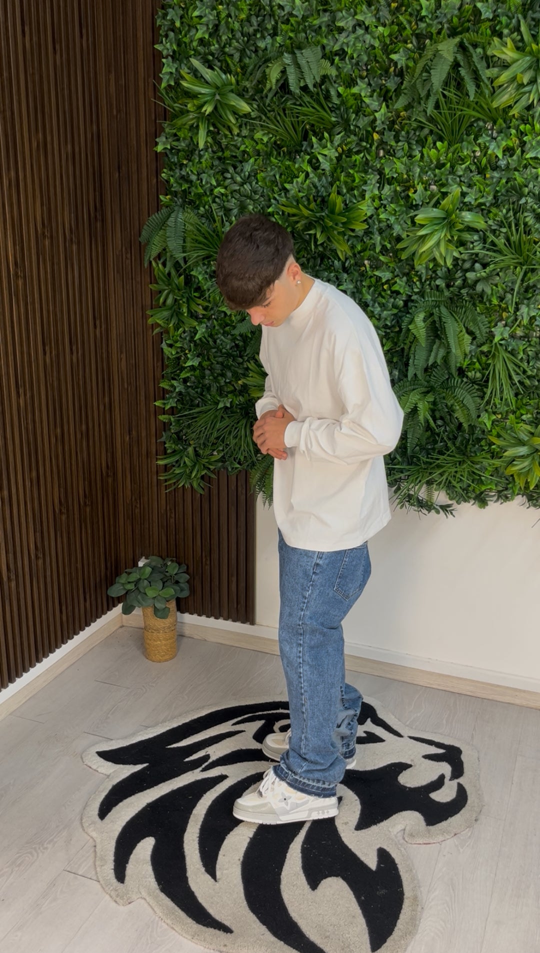 JEANS FLARE DUAL BLUE