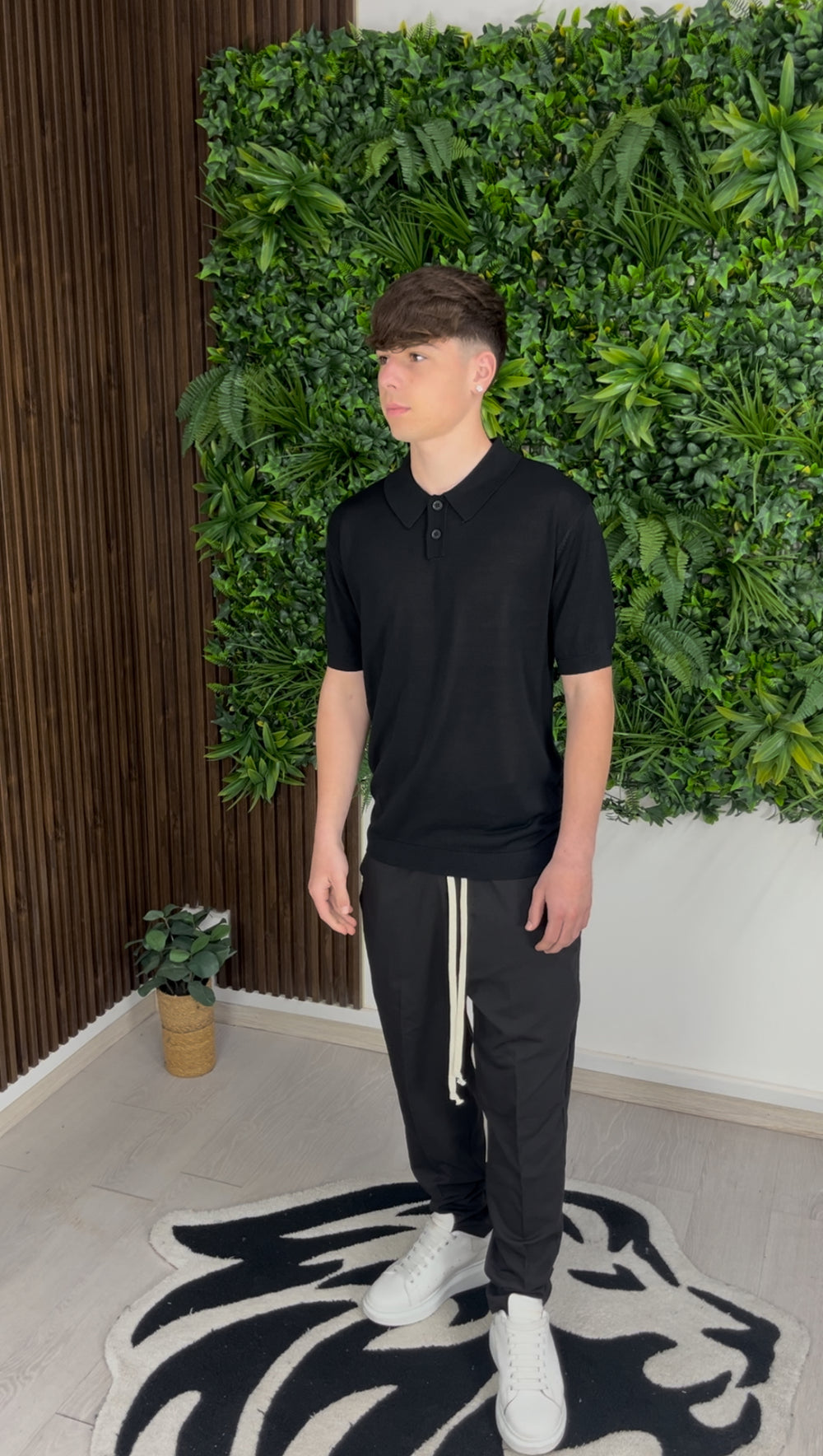 POLO SLIM NERA