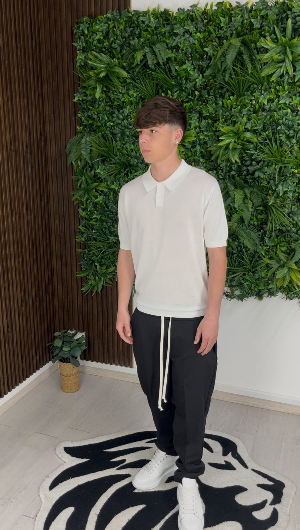 POLO SLIM BIANCA