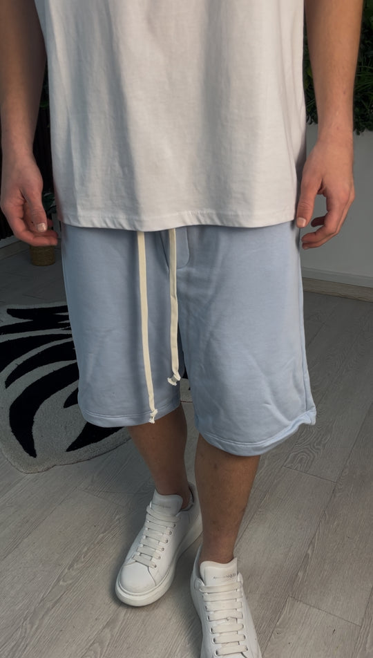 PANTALONCINO CELESTE