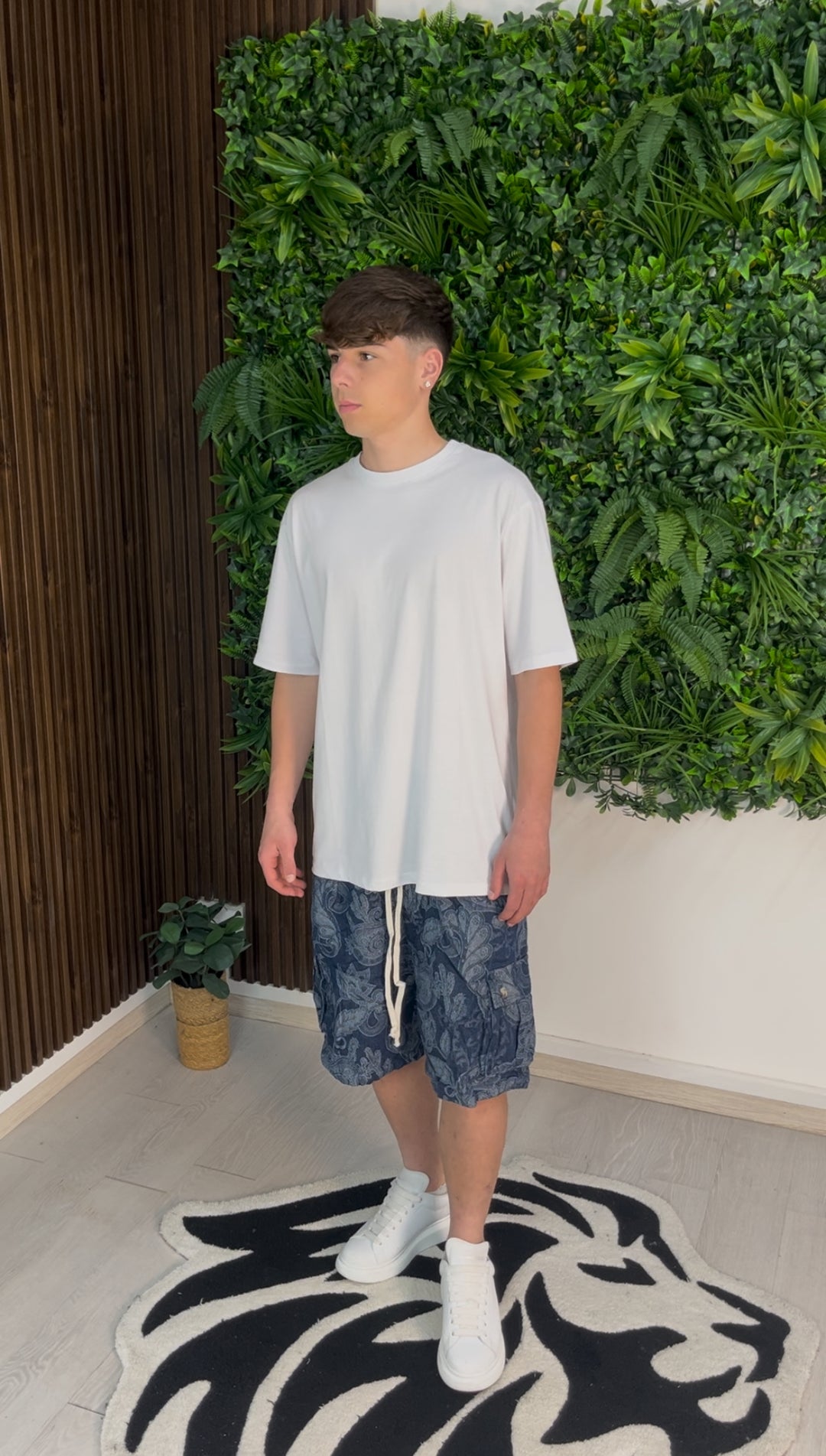 CARGO CORTO JEANS