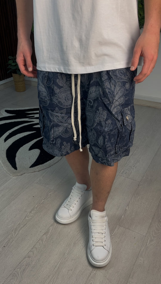 CARGO CORTO JEANS