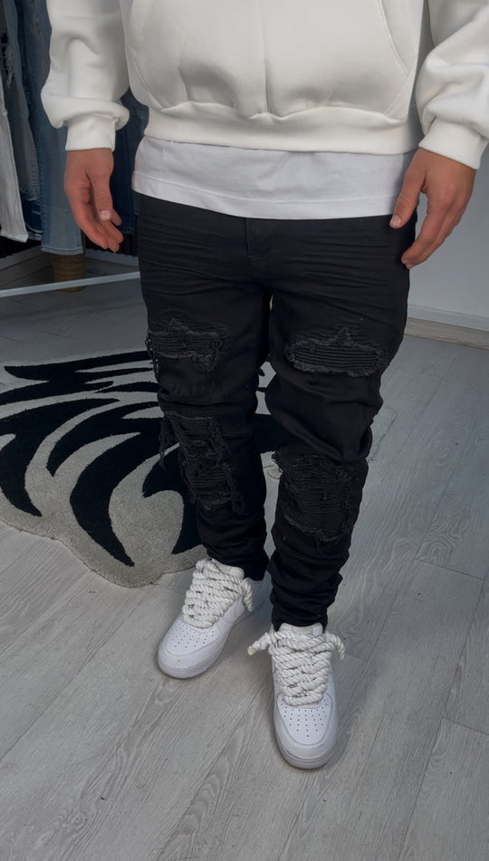 JEANS NEXUS TOTAL BLACK