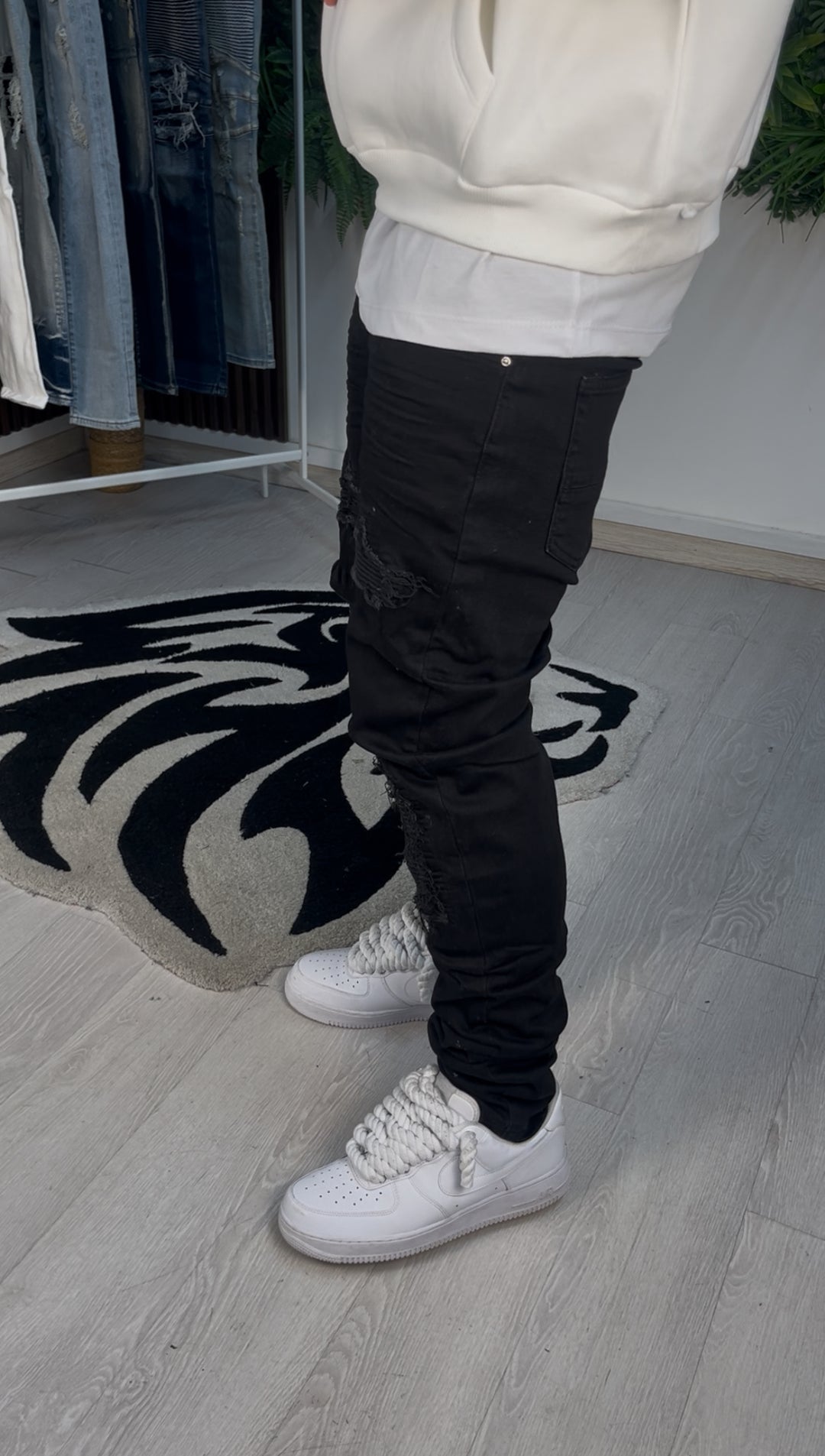 JEANS NEXUS TOTAL BLACK