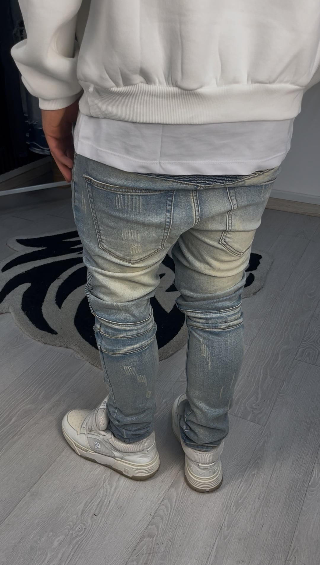 JEANS NEXUS BIKER LIGHT BLUE