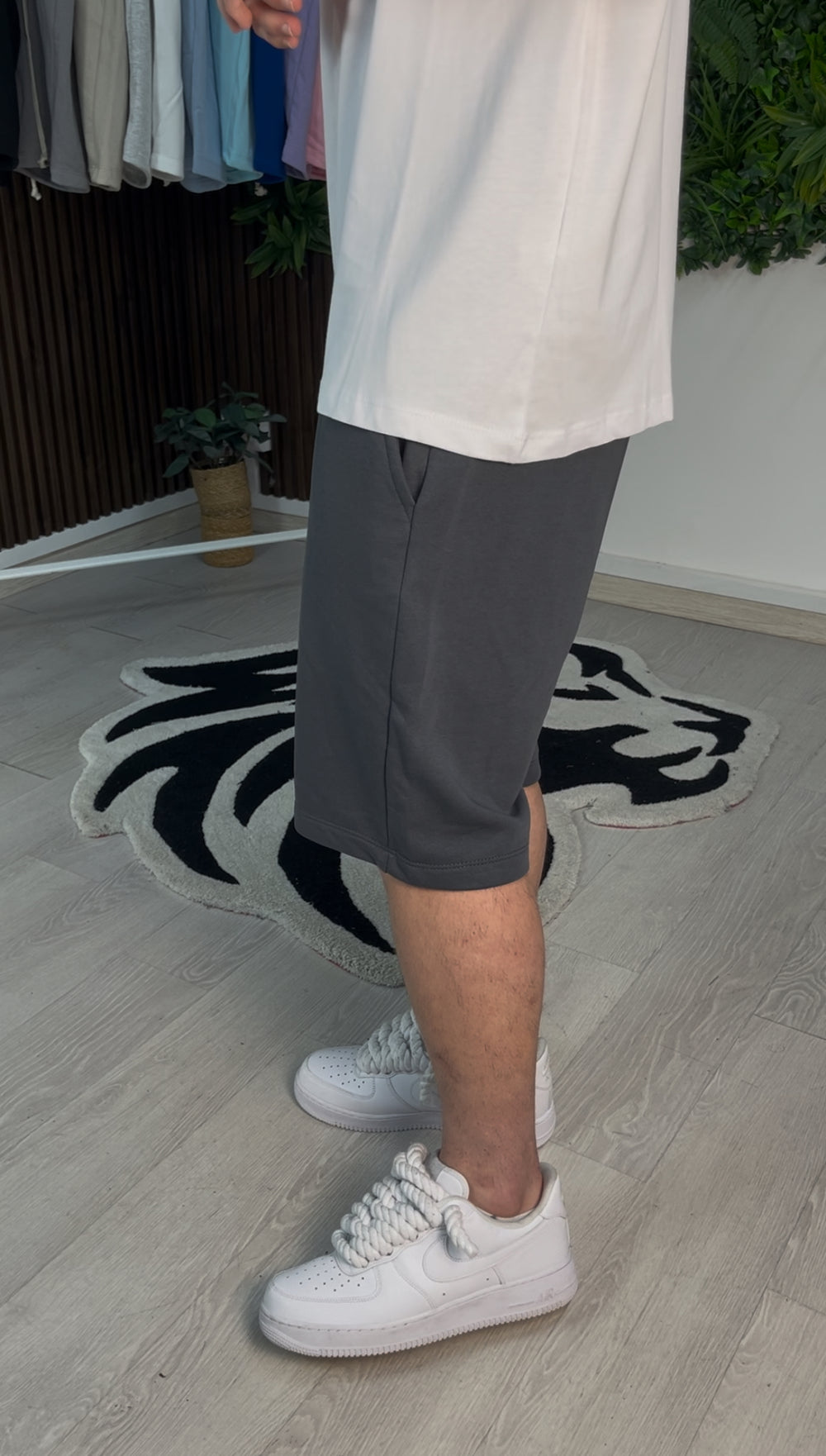 PANTALONCINO PIOMBO